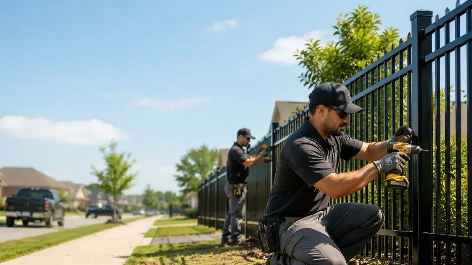 Metal Fence Installation in Trafford, PA